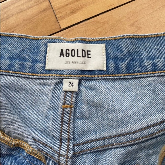 AGOLDE Parker Jean Shorts - Picture 2 of 4